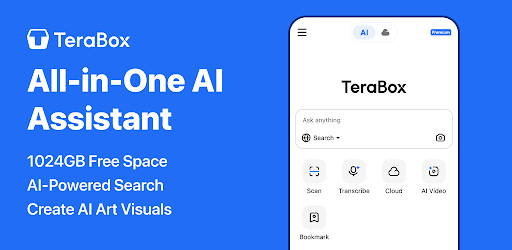 TeraBox: 1TB Cloud & AI Space