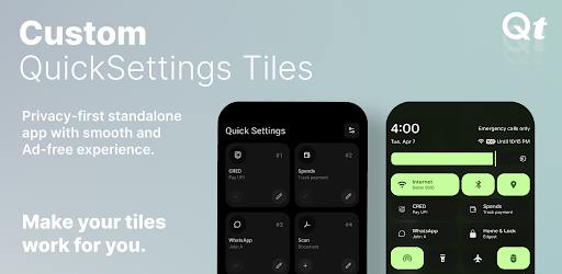 Custom Quick Settings Tiles