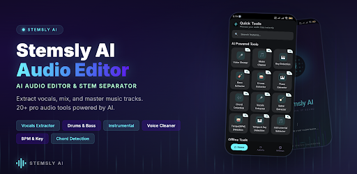 Stemsly AI Audio Editor