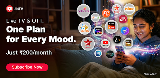 JioTV: Live TV, OTT & Catch-up